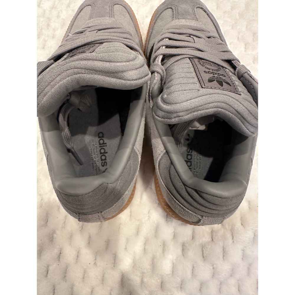 Adidas Samba XLG J Kids Grey Black Gum Suede Sneakers JR1635 Size 5Y - Picture 5 of 8